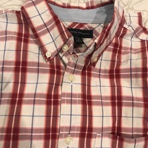 Men’s long sleeve button up Banana Republic shirt